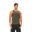 Men GA Badge Fitness Sports Vest/Tank Top - OLIVE GREEN