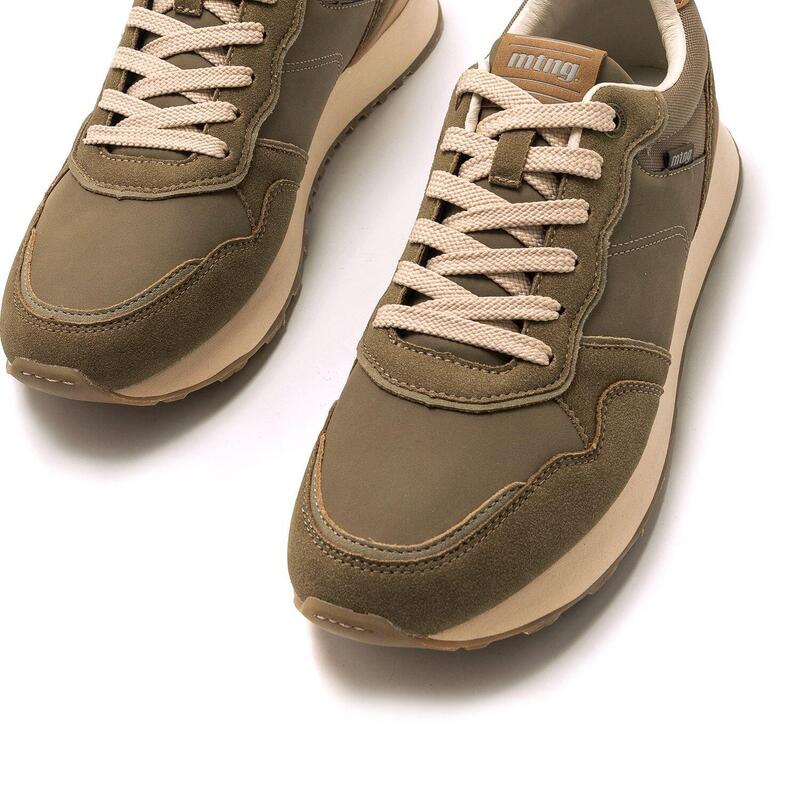 Zapatillas Caminar Hombre MTNG Porland Verde