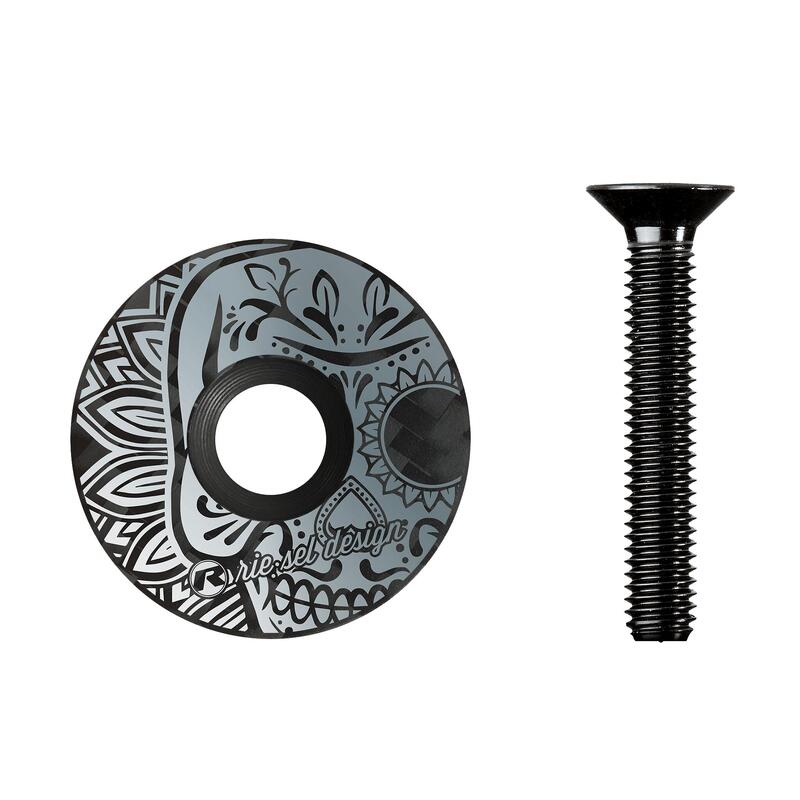 Riesel Design® stem:cap – Vorbaukappe aus Carbon inkl. Aluschraube