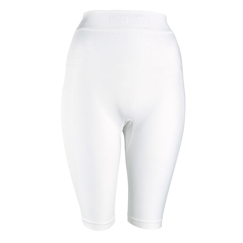 Seconde vie - SOUS-SHORT FOOTBALL ADULTE BLANC KEEPDRY 500 - TRÈS BON