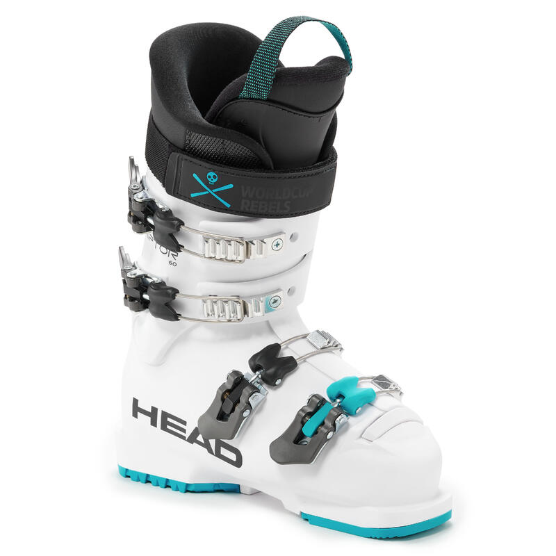 Seconde vie - CHAUSSURES DE SKI ENFANT - HEAD RAPTOR 60 - BLANCHES - EXCELLENT