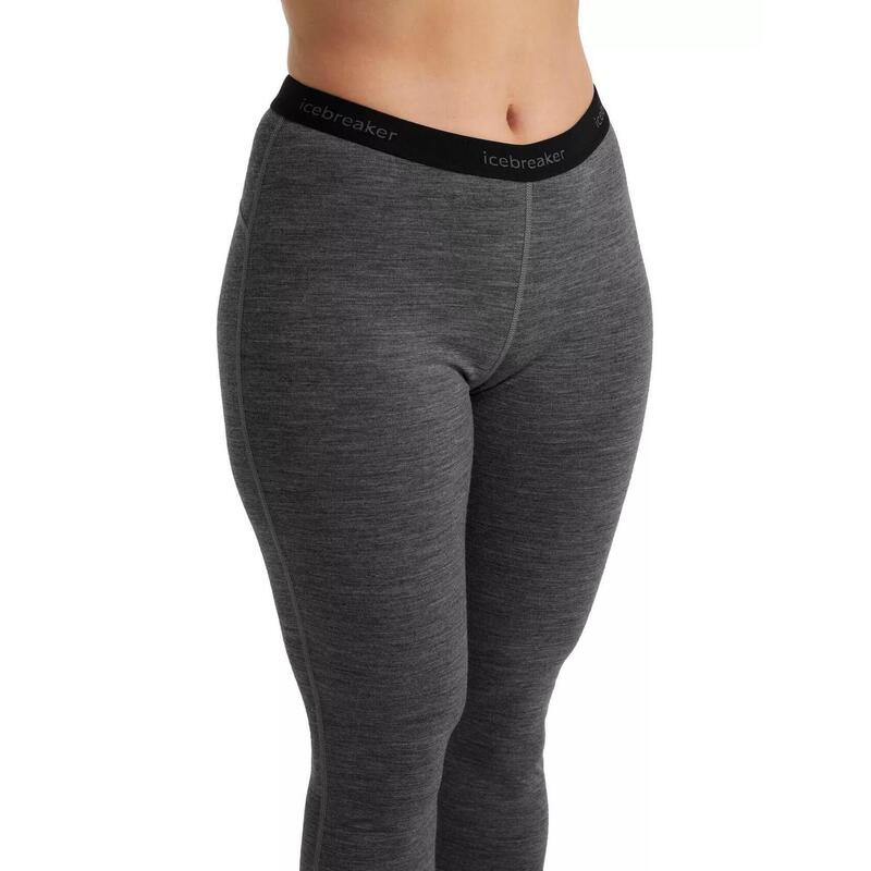 Pantaloni de corp Women 200 Oasis Leggings - gri femei