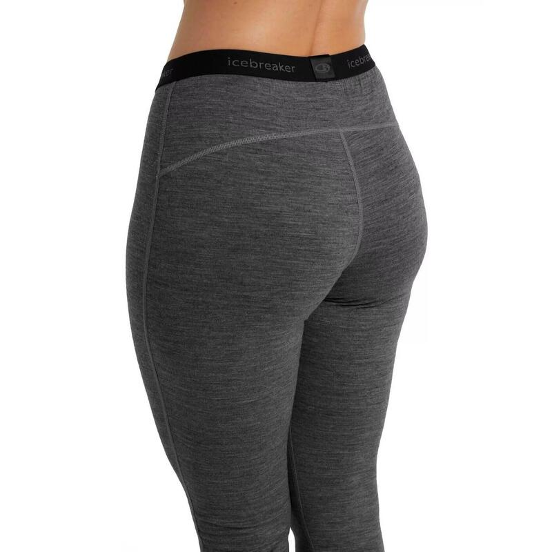Pantaloni de corp Women 200 Oasis Leggings - gri femei