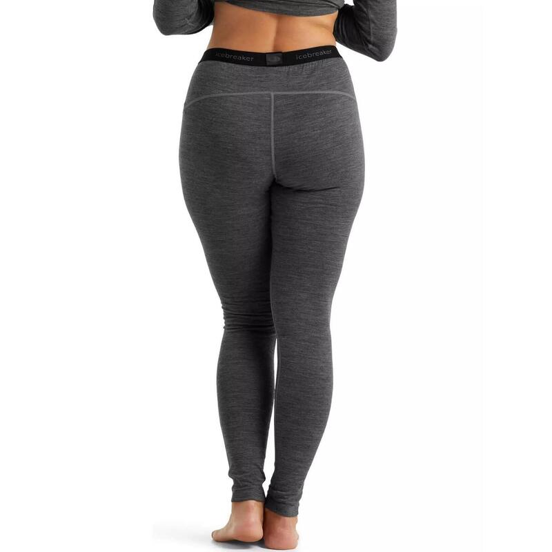 Pantaloni de corp Women 200 Oasis Leggings - gri femei