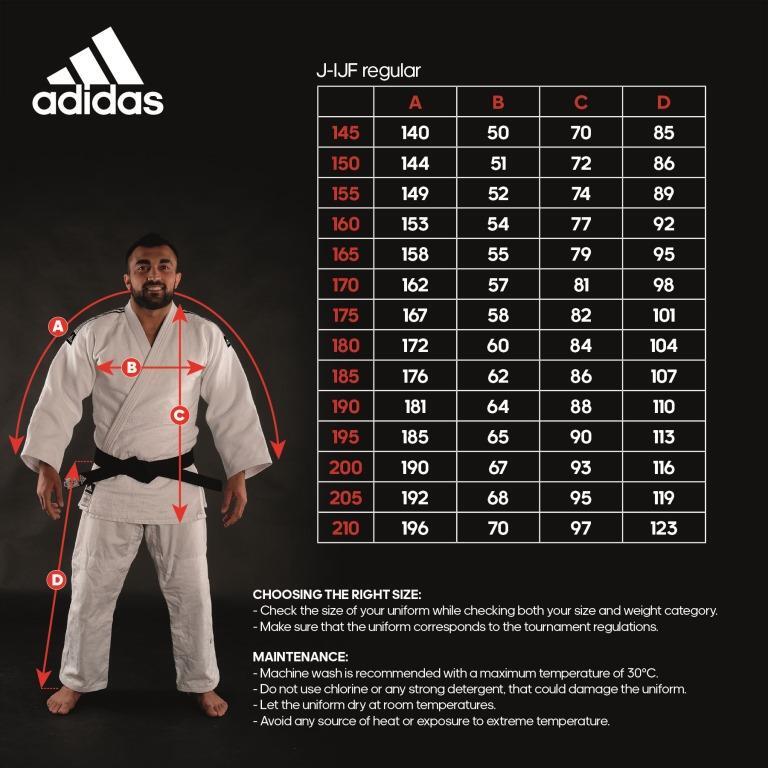 Kimono de judo adidas azul Champion II 3/3