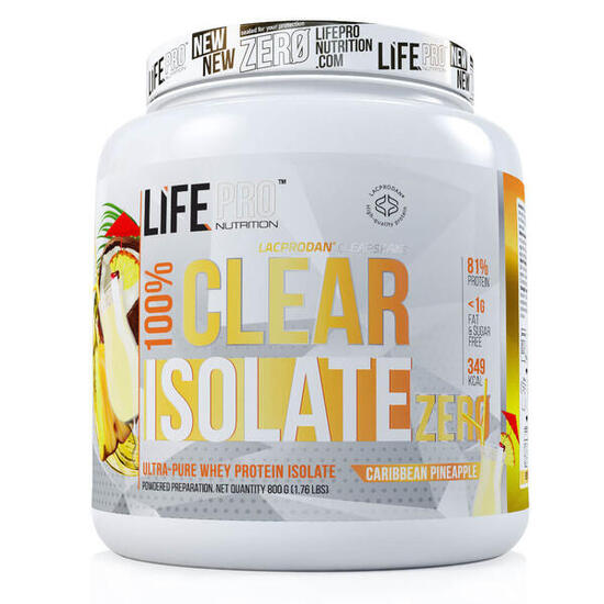 100 % Clear Isolateee Zero – 800 g LifePRO Energydrink