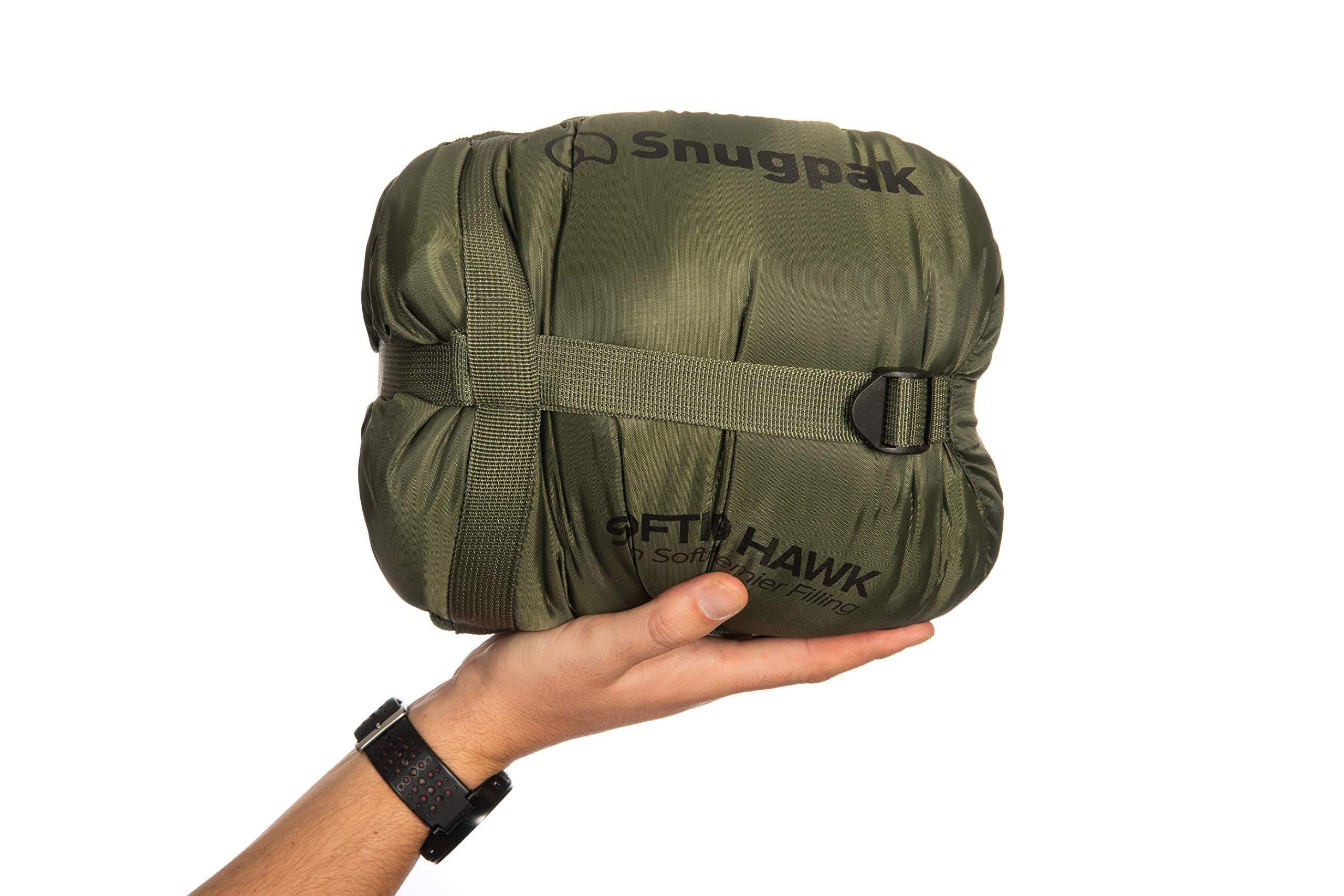 Softie 9 Hawk RZ Olive Sleeping Bag 3/3