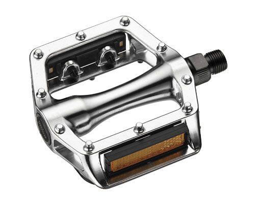 Union Pedale SP-102 1 2 Aluminium Silber