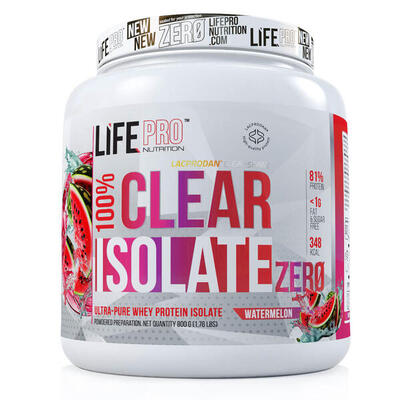 Clear isolate zero - 800 g lifepro energiedrank