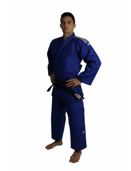 adidas Judo-Anzug "Training" blau/weiße Streifen, J500B