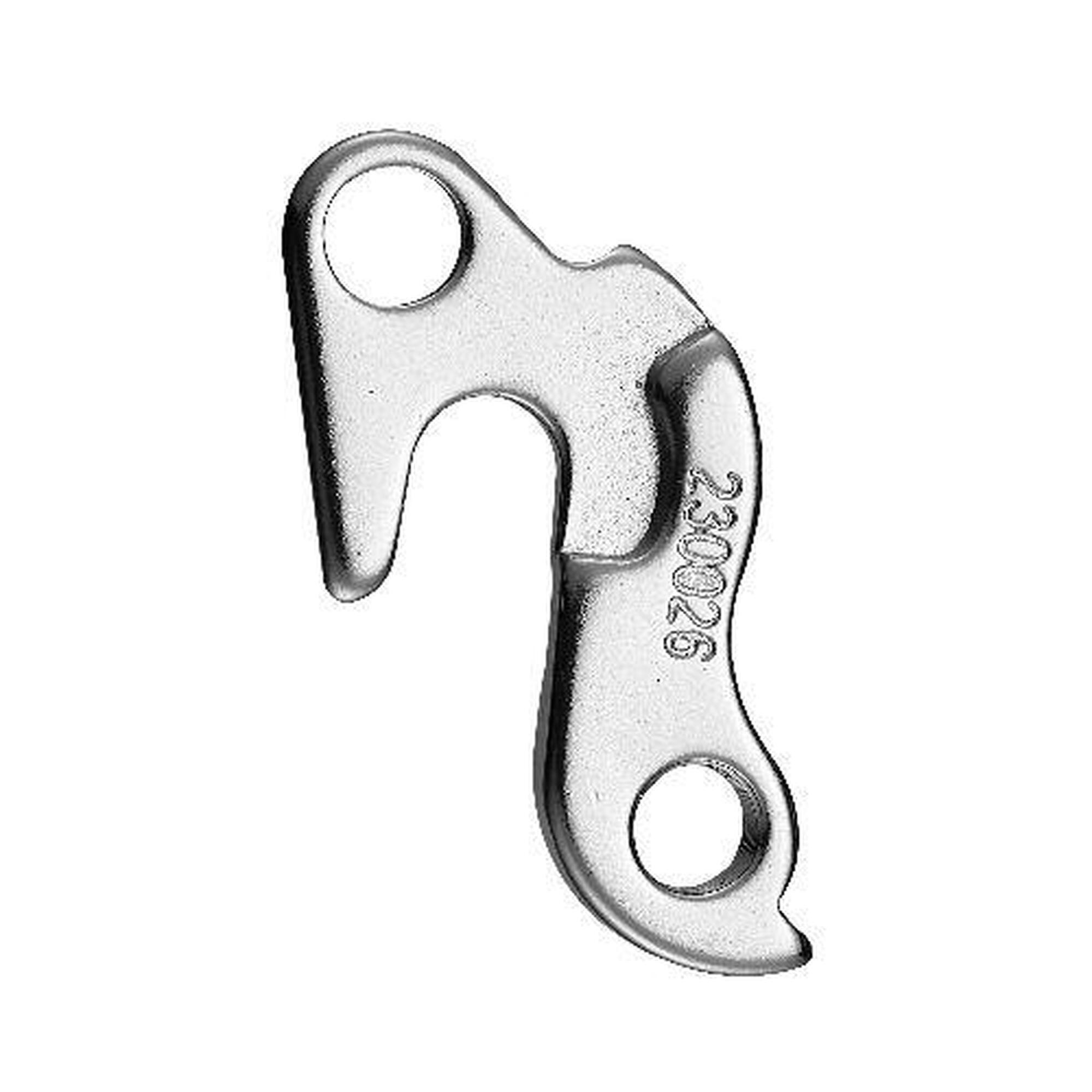 Union derailleurhanger GH-068 63,8 mm zilver