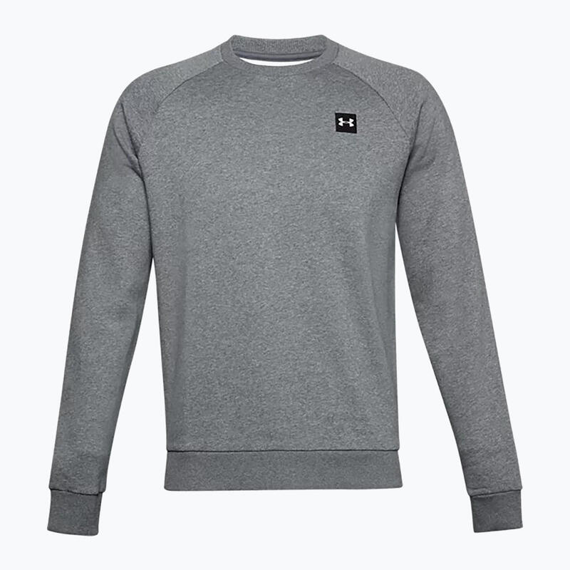 Hanorac fitness bărbați Rival Fleece Crew, gri închis