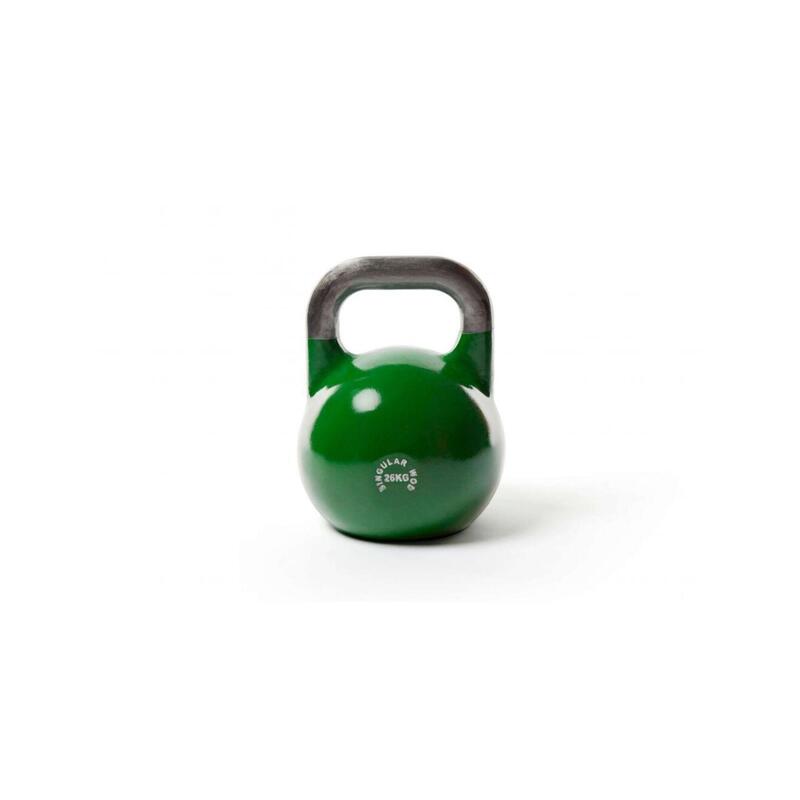 KETTLEBELL COMPETICION PESA RUSA 26 KG VERDE CLARO MATE