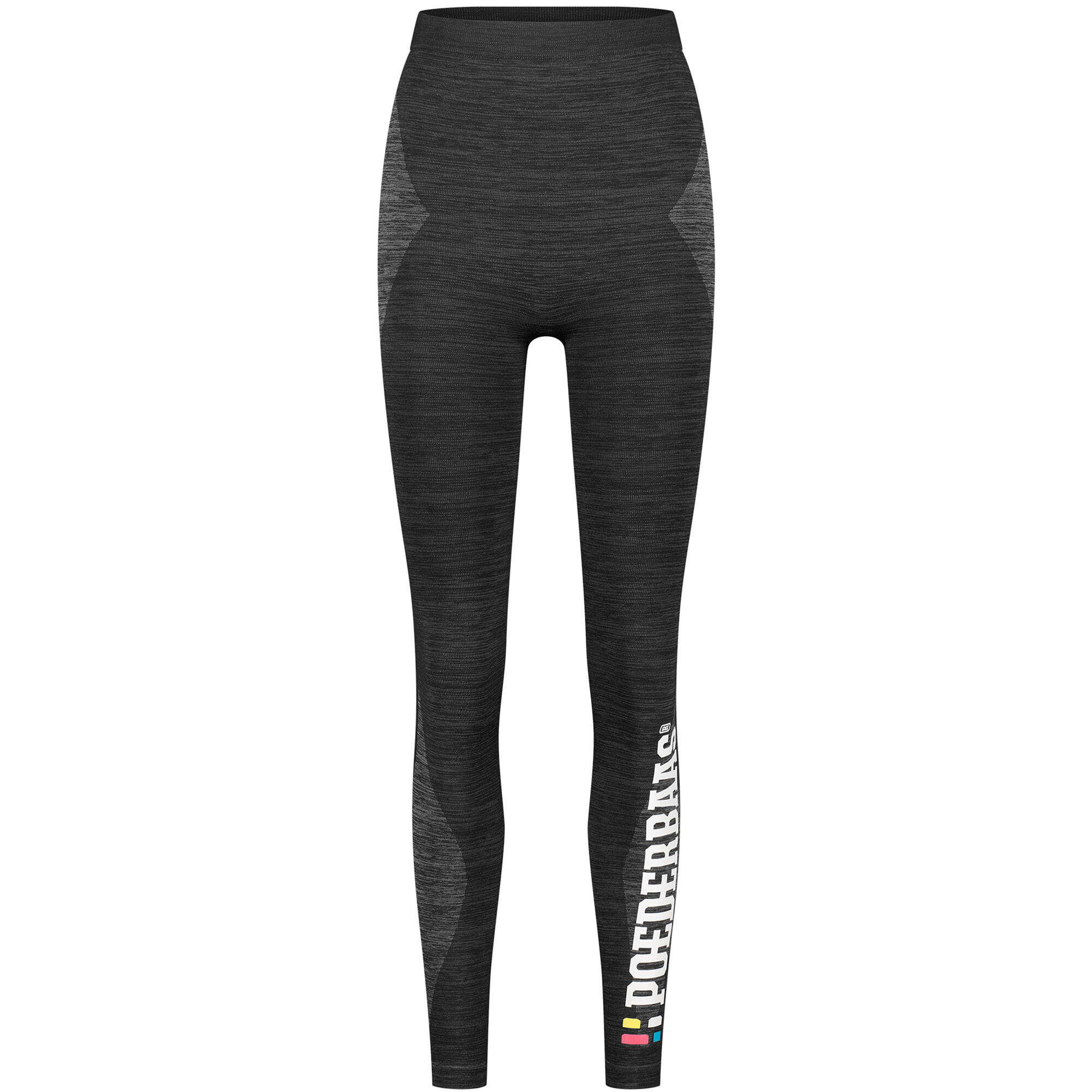Poederbaas - Poederbaas Pantalon Thermique Sans Couture Femmes - Sous Vêtement Bas - Noir - Decathlon