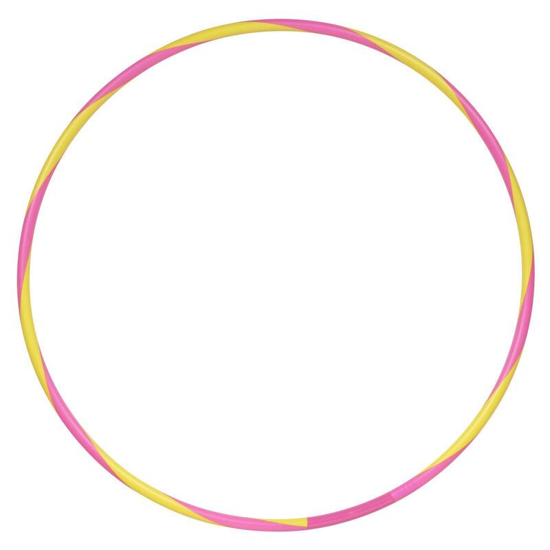 LED Hoop Fun, Gymnastikreifen für Kinder mit Leuchteffekt, Ø 78 cm, pink/gelb