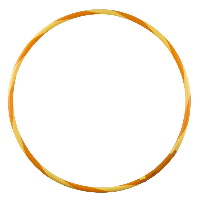 LED Hoop Fun, Gymnastikreifen für Kinder mit Leuchteffekt, Ø 72 cm, orange/gelb