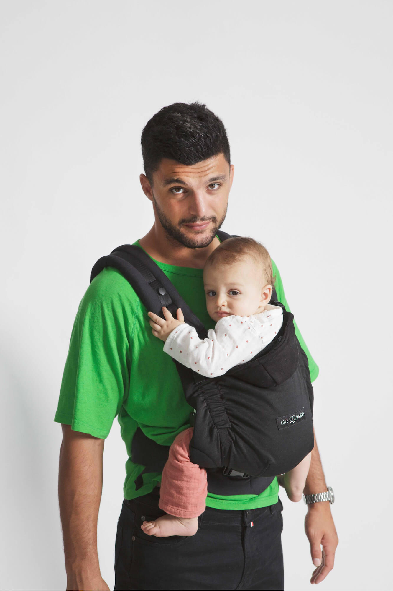 Porte-bébé HoodieCarrier 2 - Black Forest 5/5