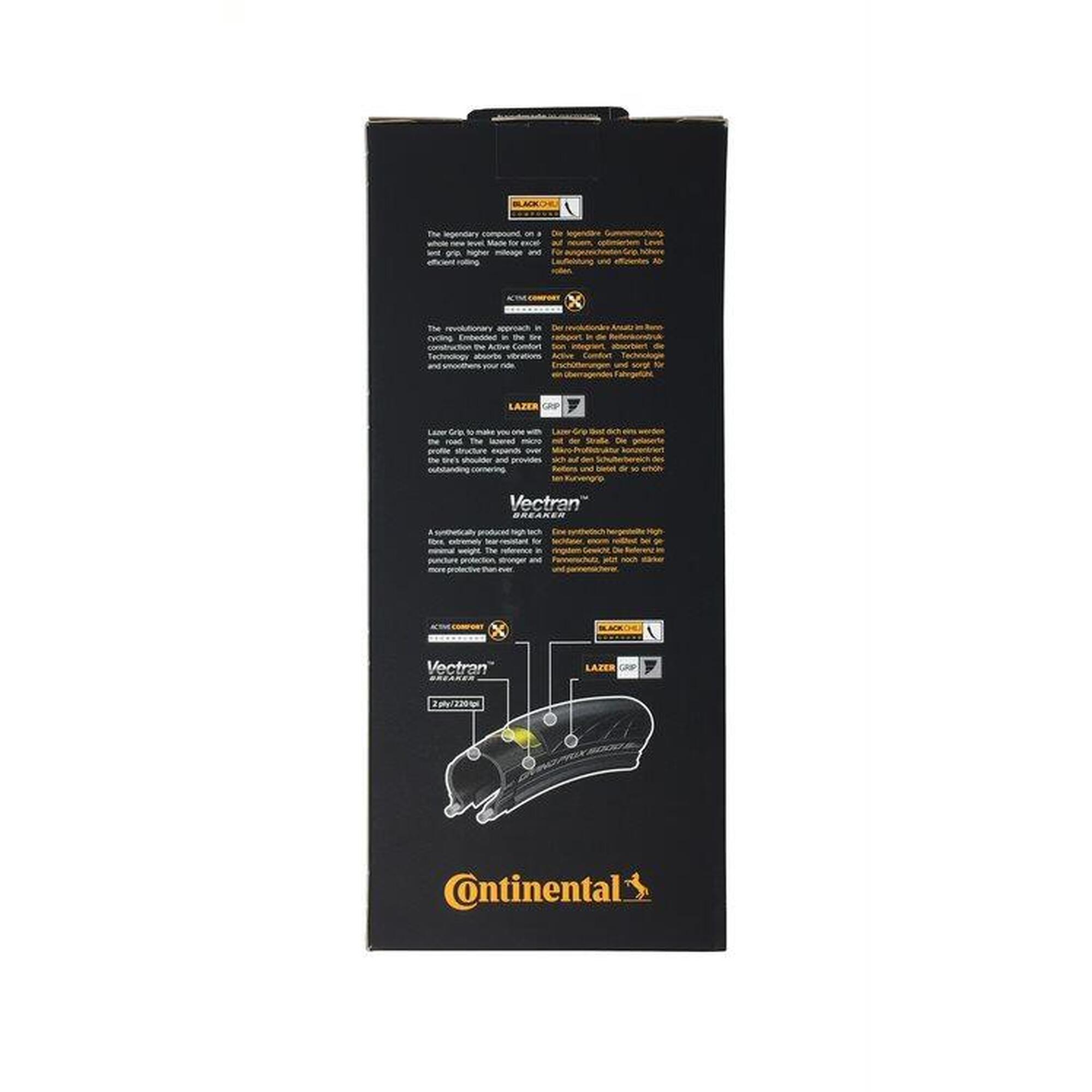 Anvelope Continental Tubeless Grand Prix 5000 S TR 700x25
