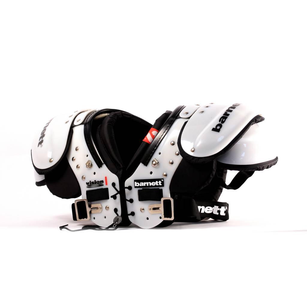 VISION I light American football shoulder padding, black 2/7