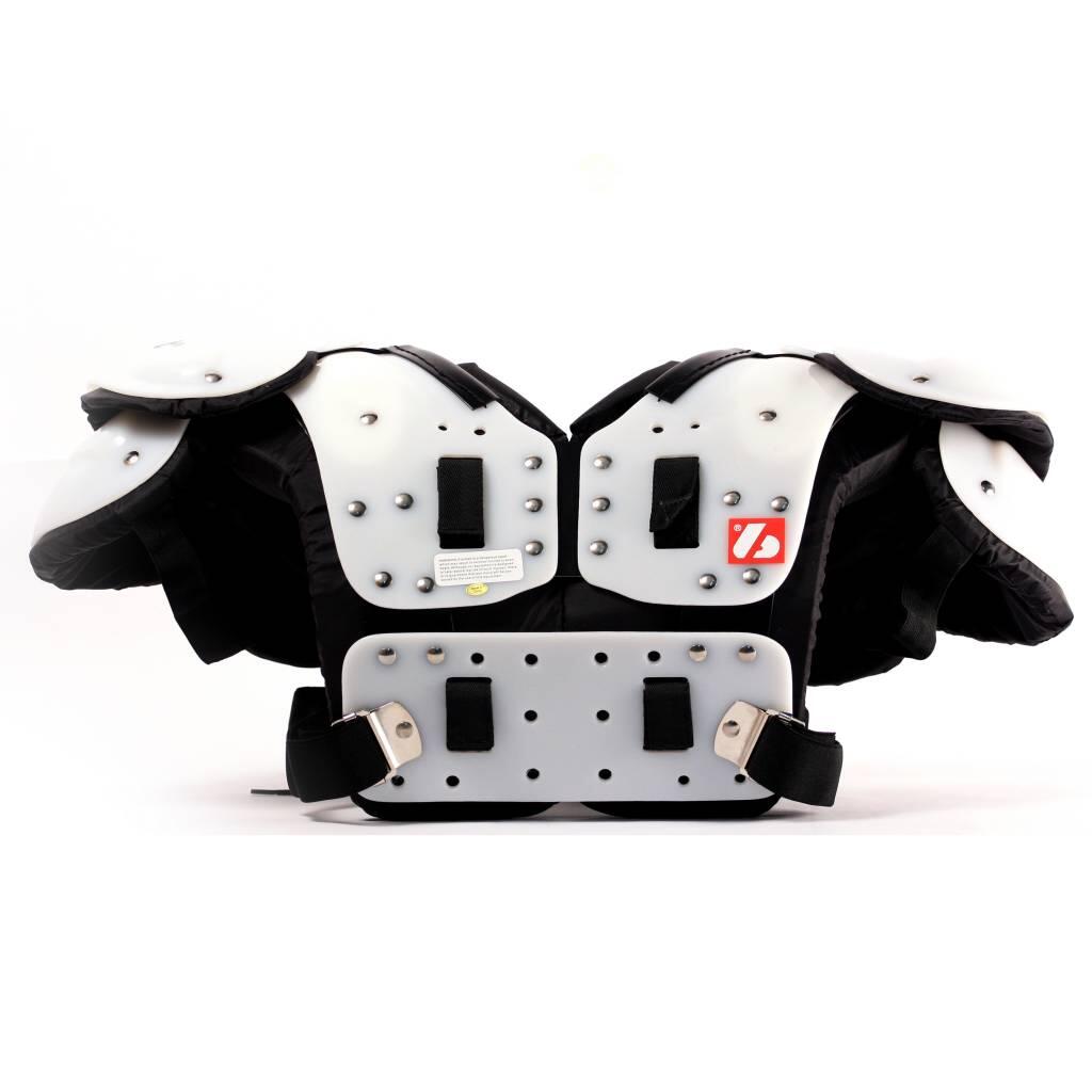 VISION I light American football shoulder padding, black 4/7