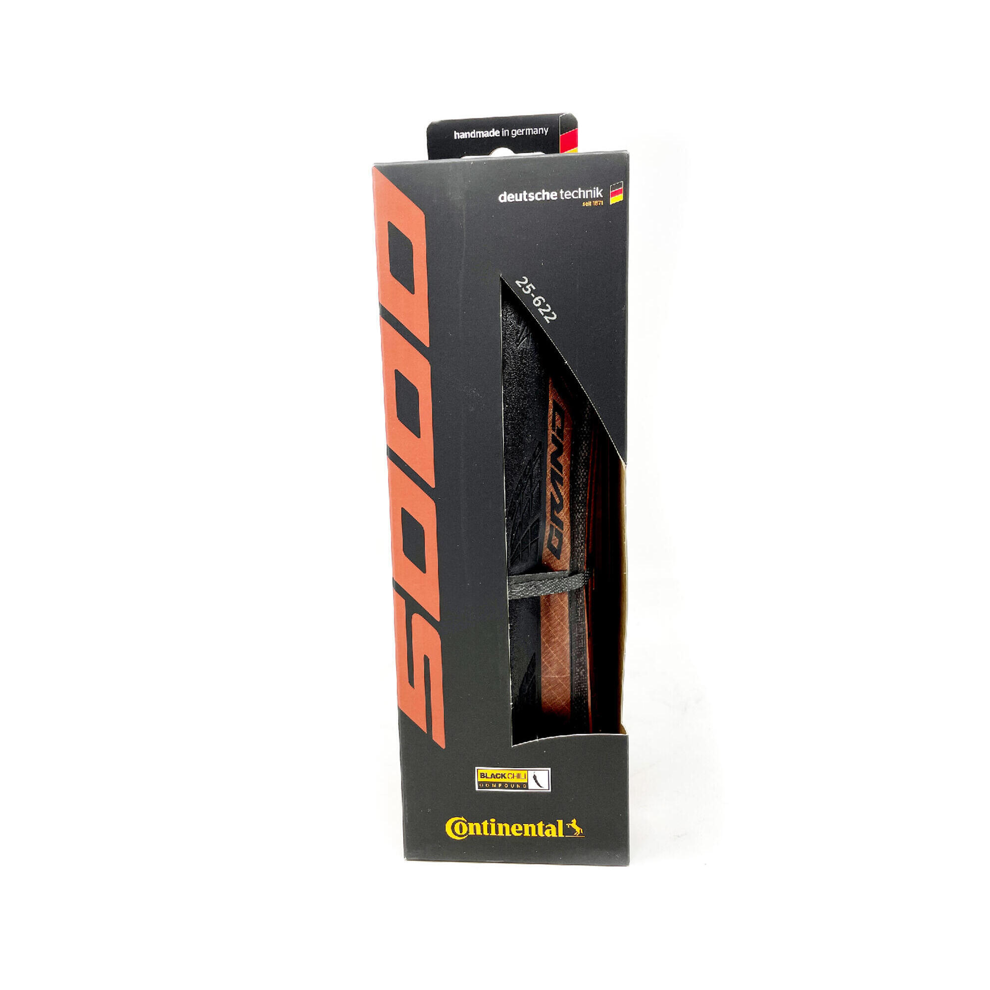 Pneu Continental Grand Prix 5000 - 700x25C castanho
