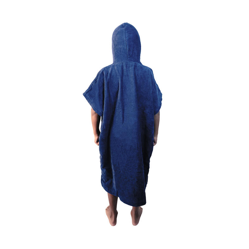 Poncho de bain enfant 100% coton football Paris - Logo