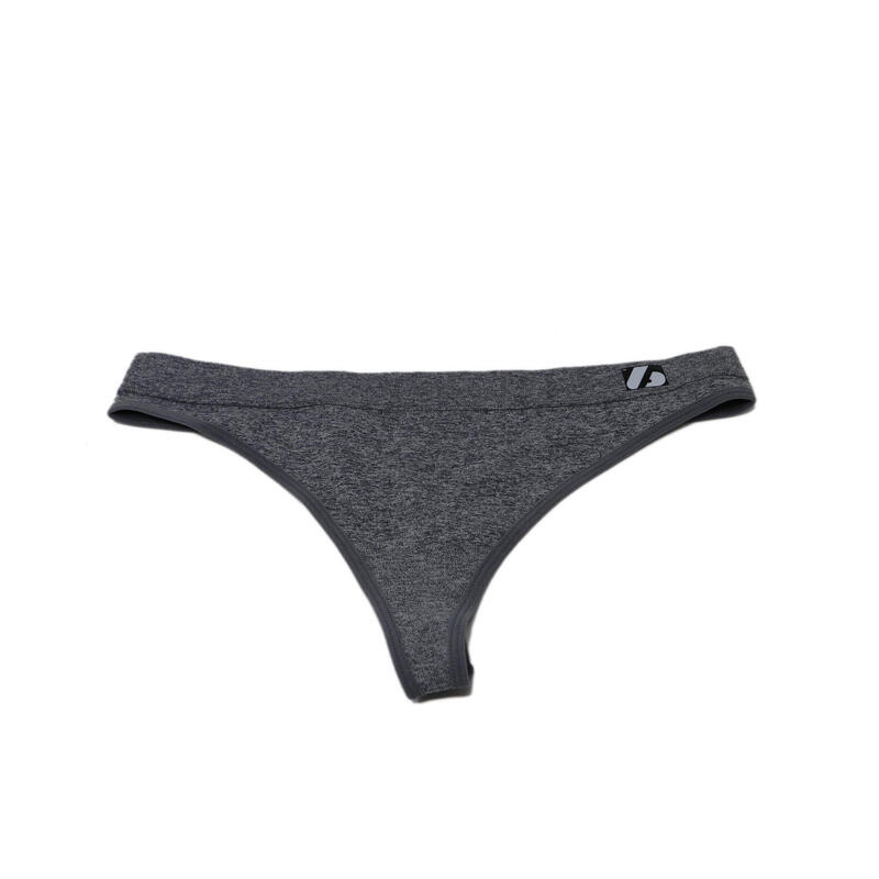 3PK Thong - String Lot de 3 pièces Noir, Gris, Beige.