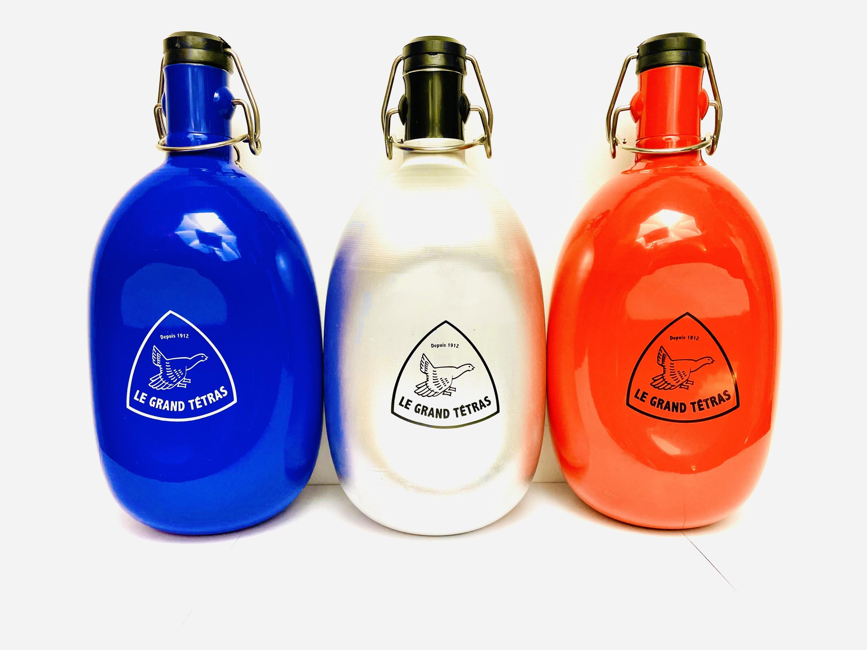 La Gourde Française Concave 1 litre - Bleue 6/7