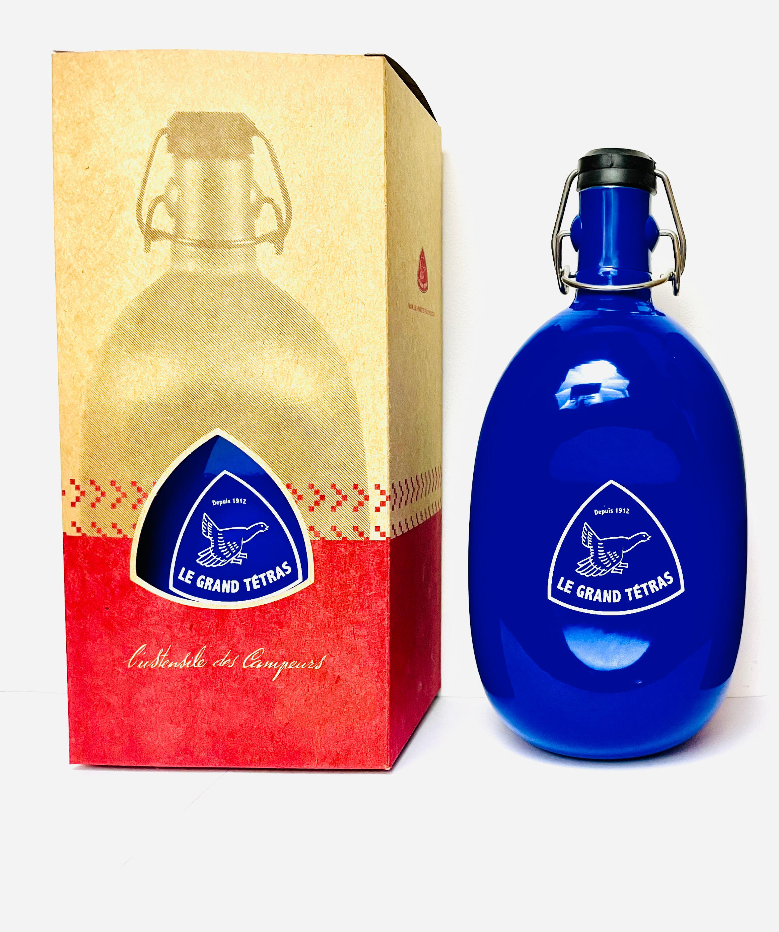 La Gourde Française Concave 1 litre - Bleue 7/7