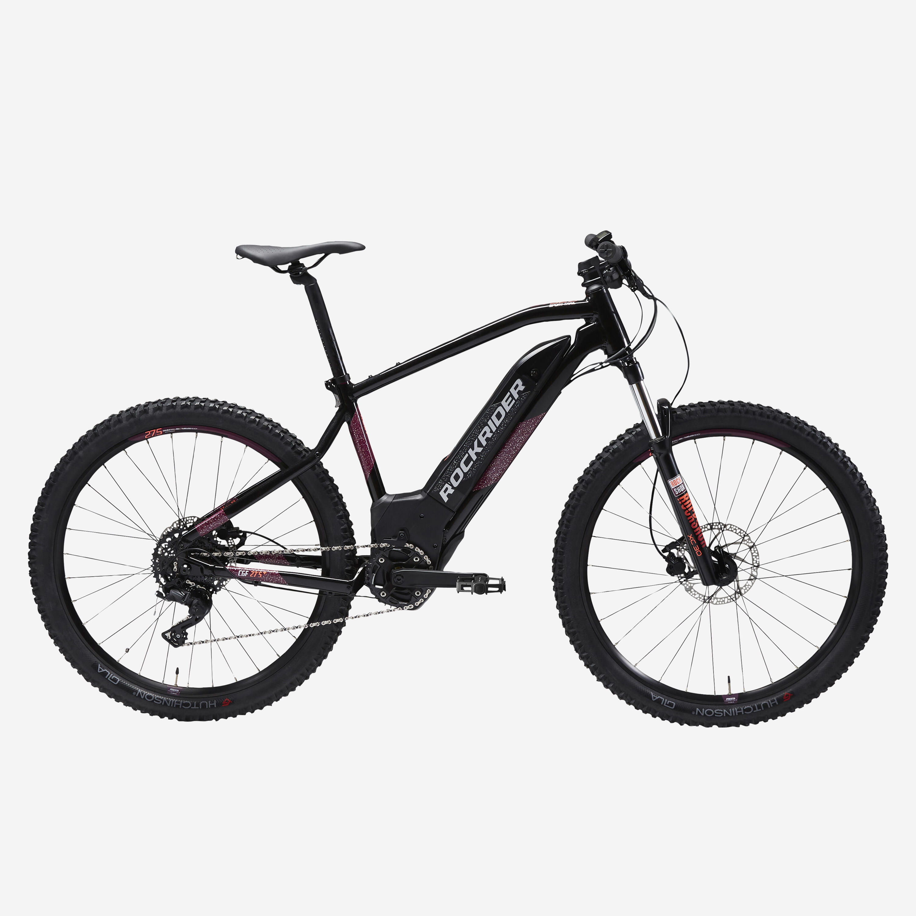 ROCKRIDER Segunda vida - Bicicleta eléctrica de montaña mujer 27,5”... - EXCELENTE