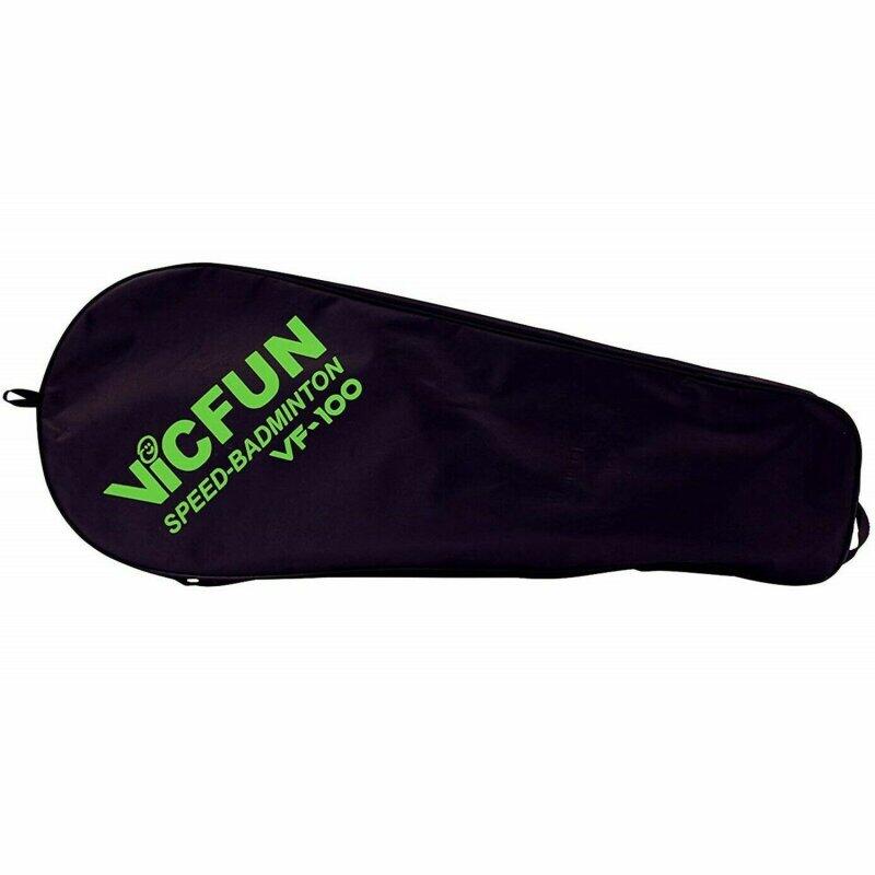 Vicfun Speed Badminton 100 Premium grün 5/6