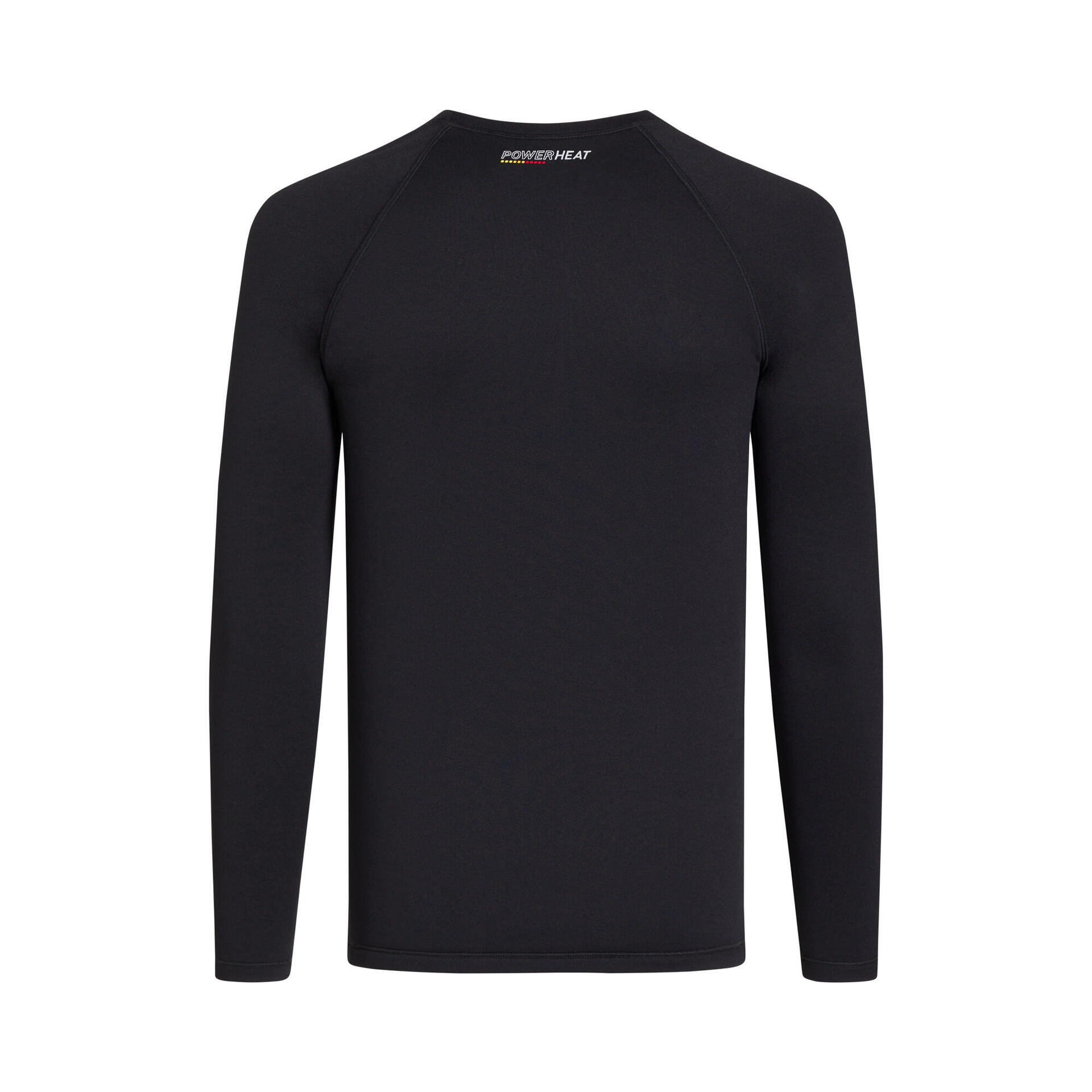 RACING MEN LONG SLEEVE ULTRA-THICK THERMAL TOP BLACK
