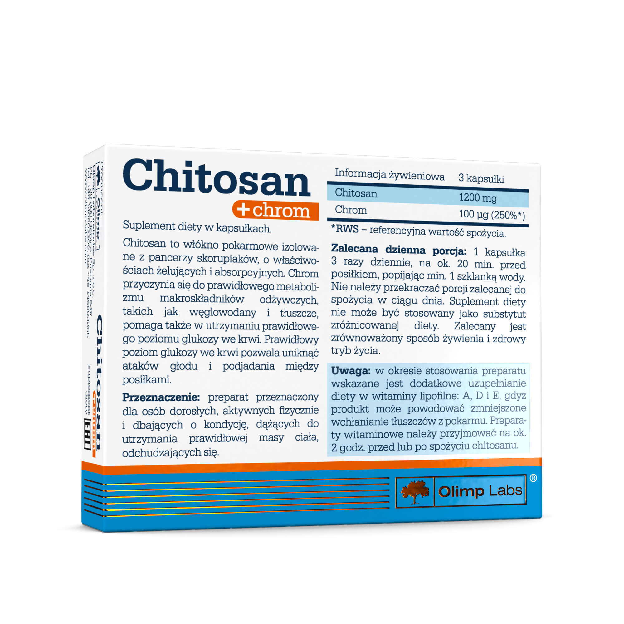 Chitosan + chrom Olimp - 30 Kapsułek 2/2