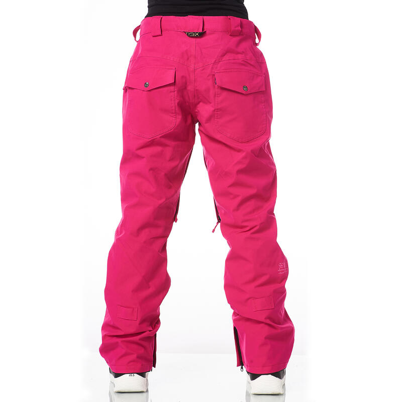 Ski-/Snowboardhose Damen - CAT pink