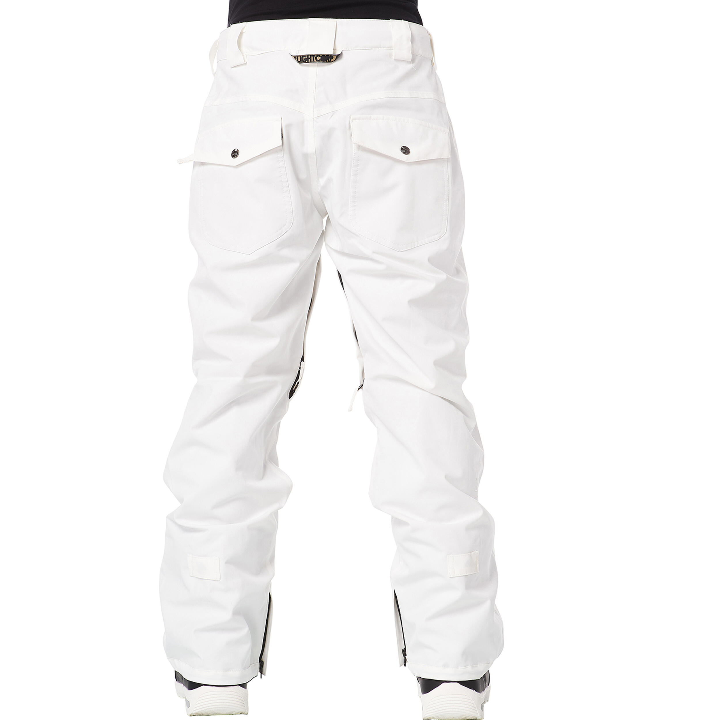 Ski-/Snowboardhose Damen - CAT white 3/6