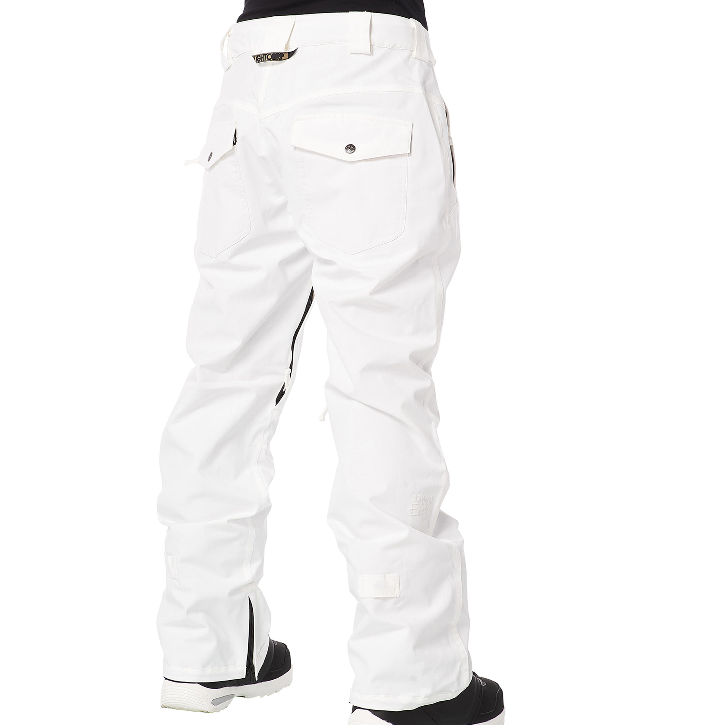 Ski-/Snowboardhose Damen - CAT white 2/6