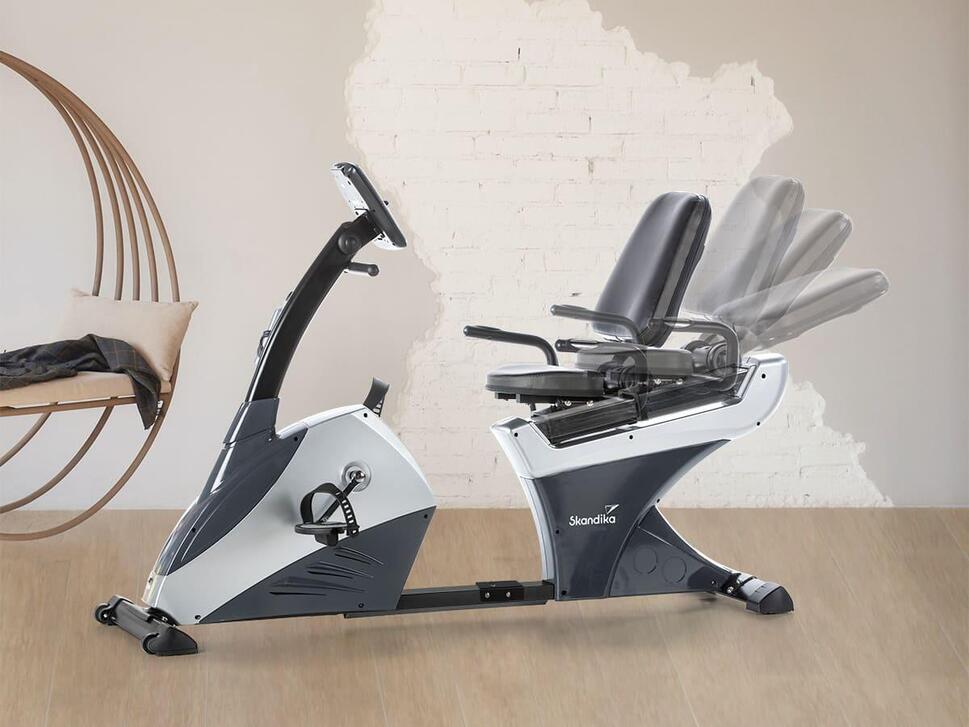 Rower treningowy, poziomy Centaurus + mata ochronna na podłogę thumbnail