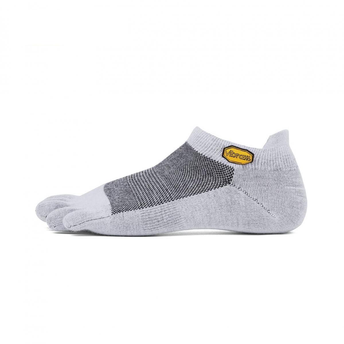 TOE SOCKS NO SHOW LIGHT GREY
