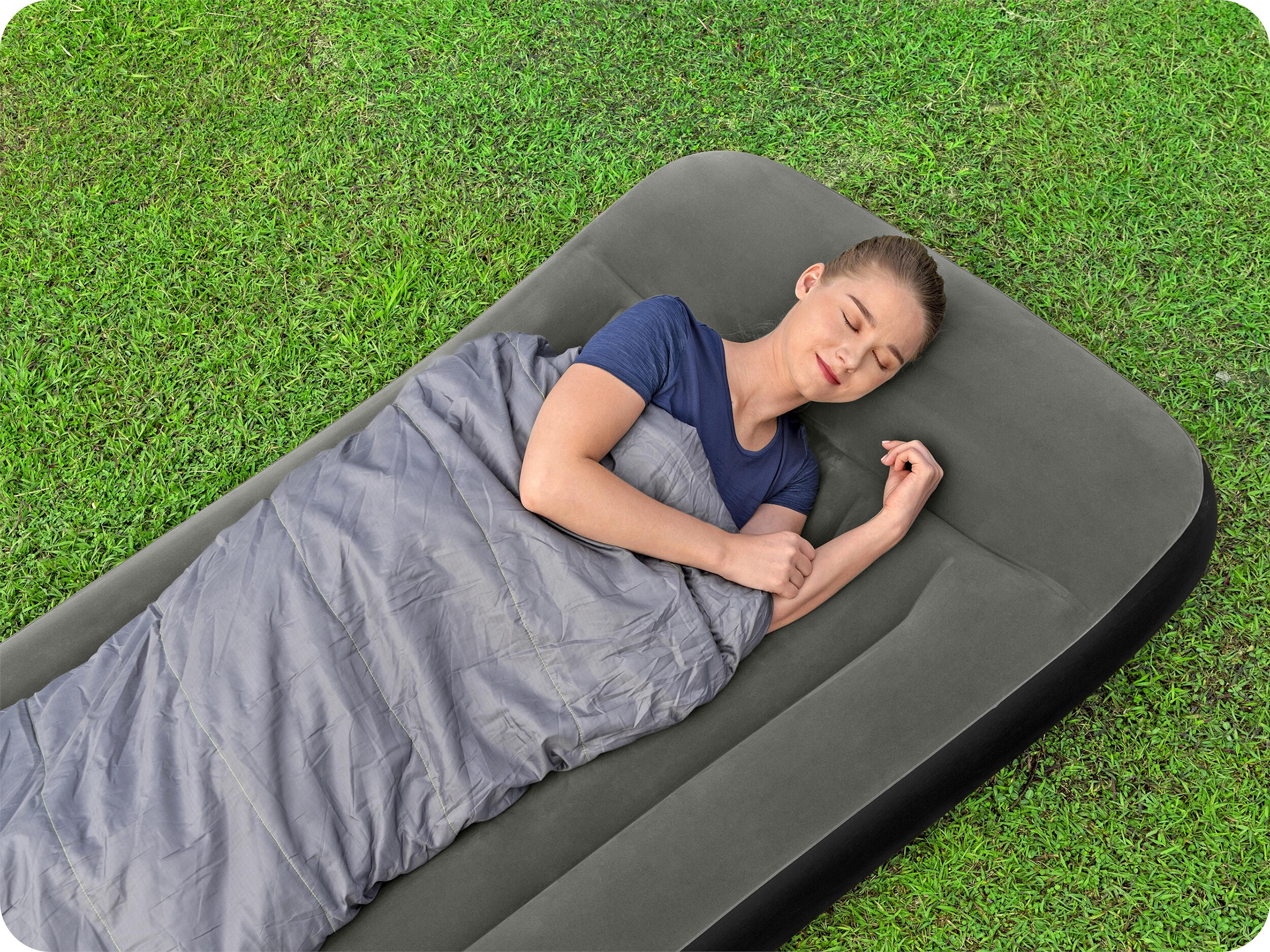 Bestway Matelas gonflable camping 1 personne 188 x 99 x 30 cm 6/7