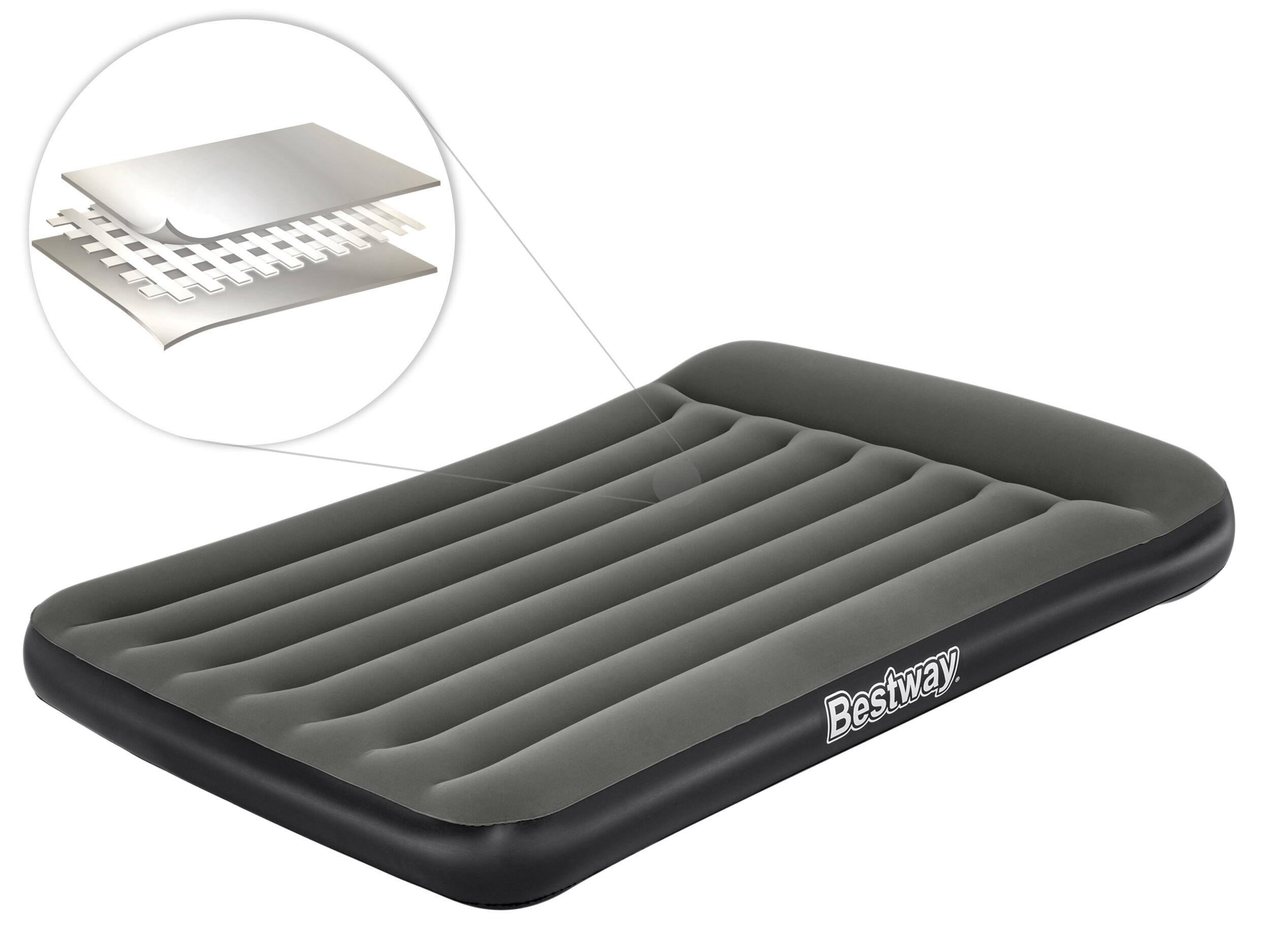 Luchtmatras Bestway Zwart 6/7