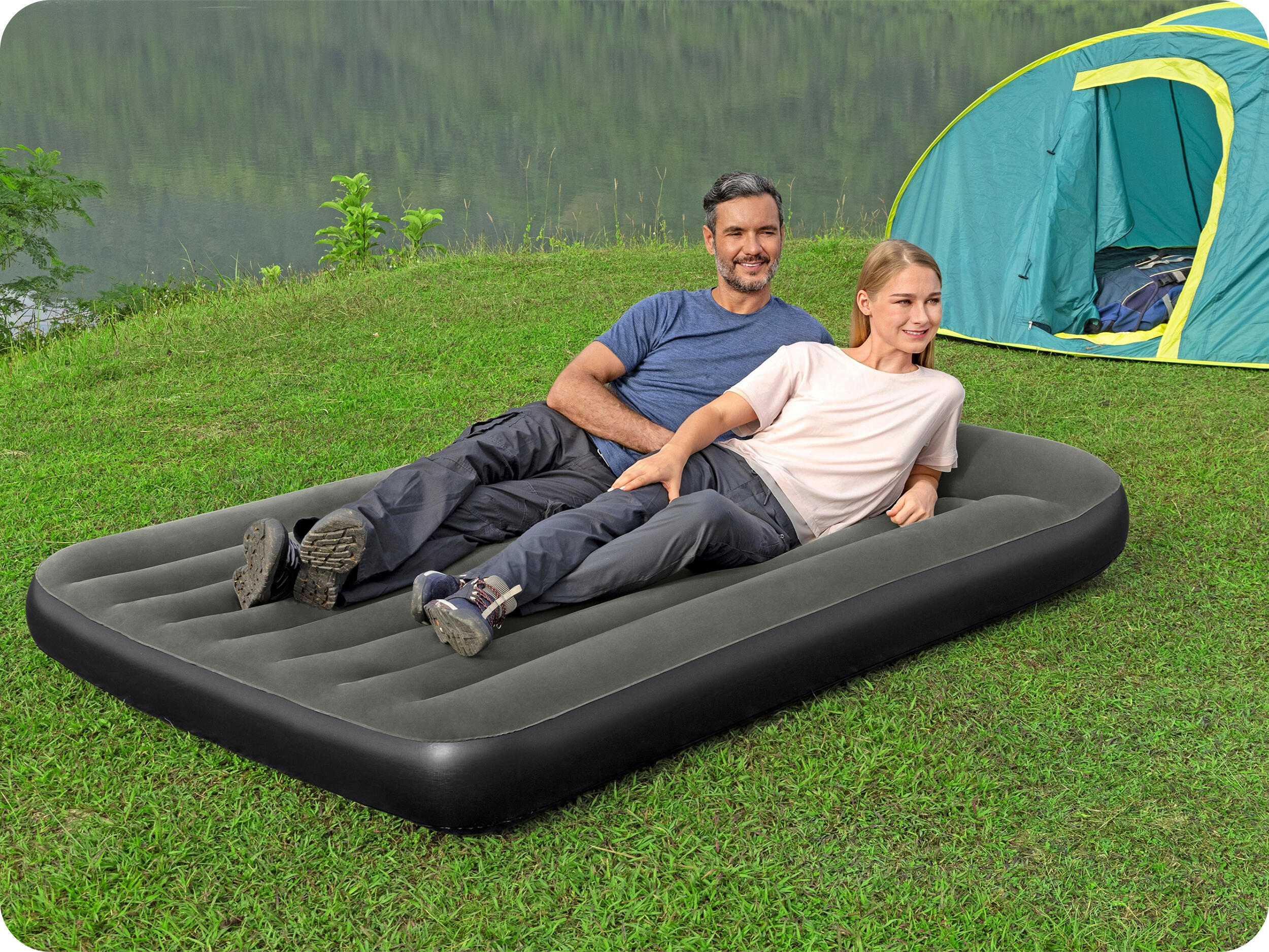 Luchtmatras Bestway Zwart 5/7
