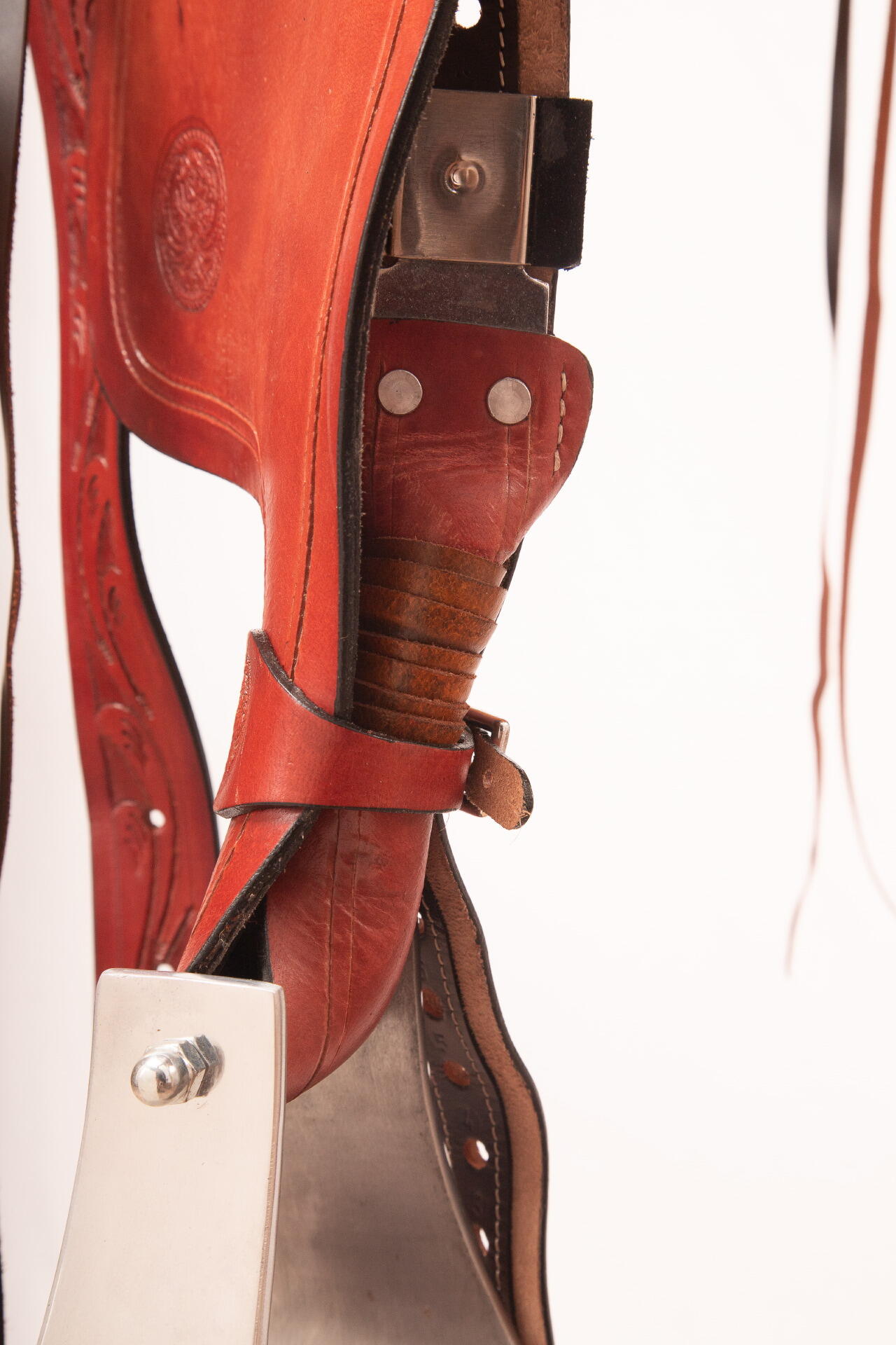 Sella Western professionale modello da Roping Fender Saddle USA 0157 6/7