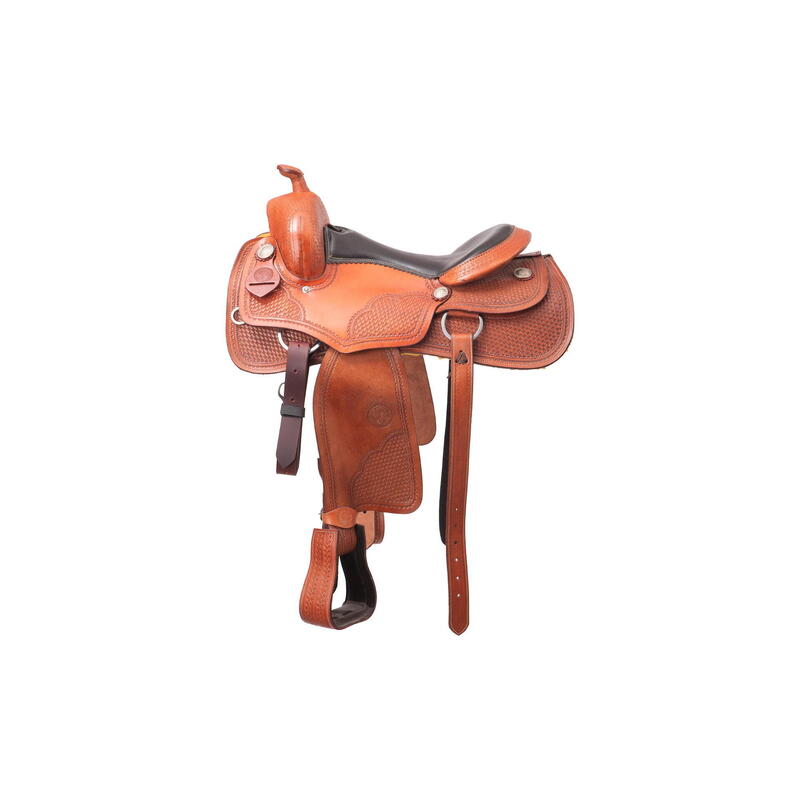 Sella Western professionale modello da Reining Fender Saddle USA 3069