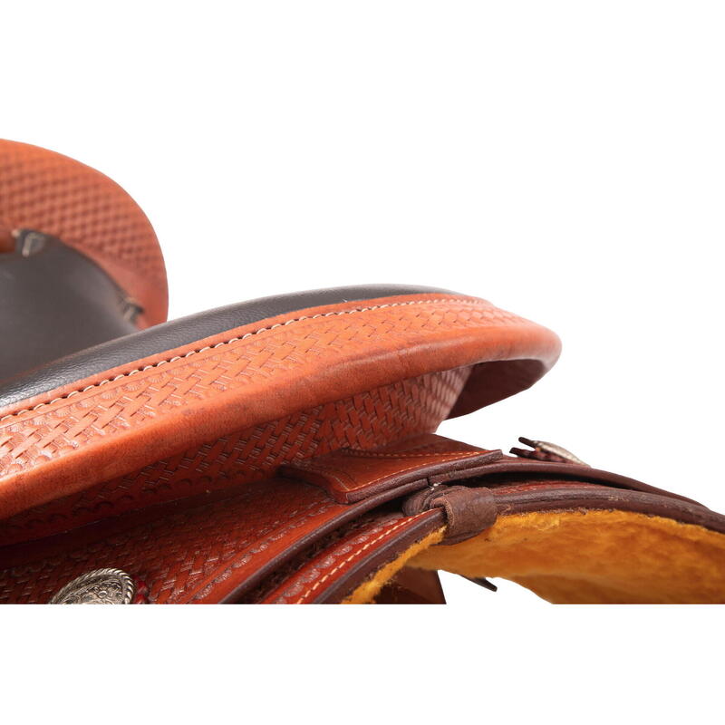 Sella Western professionale modello da Reining Fender Saddle USA 3069