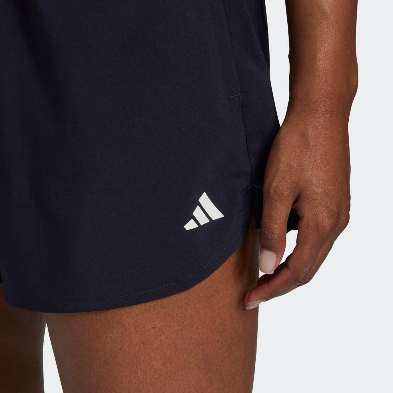 adidas Womens Aeroready Made For Training Minimal Shorts 2/3