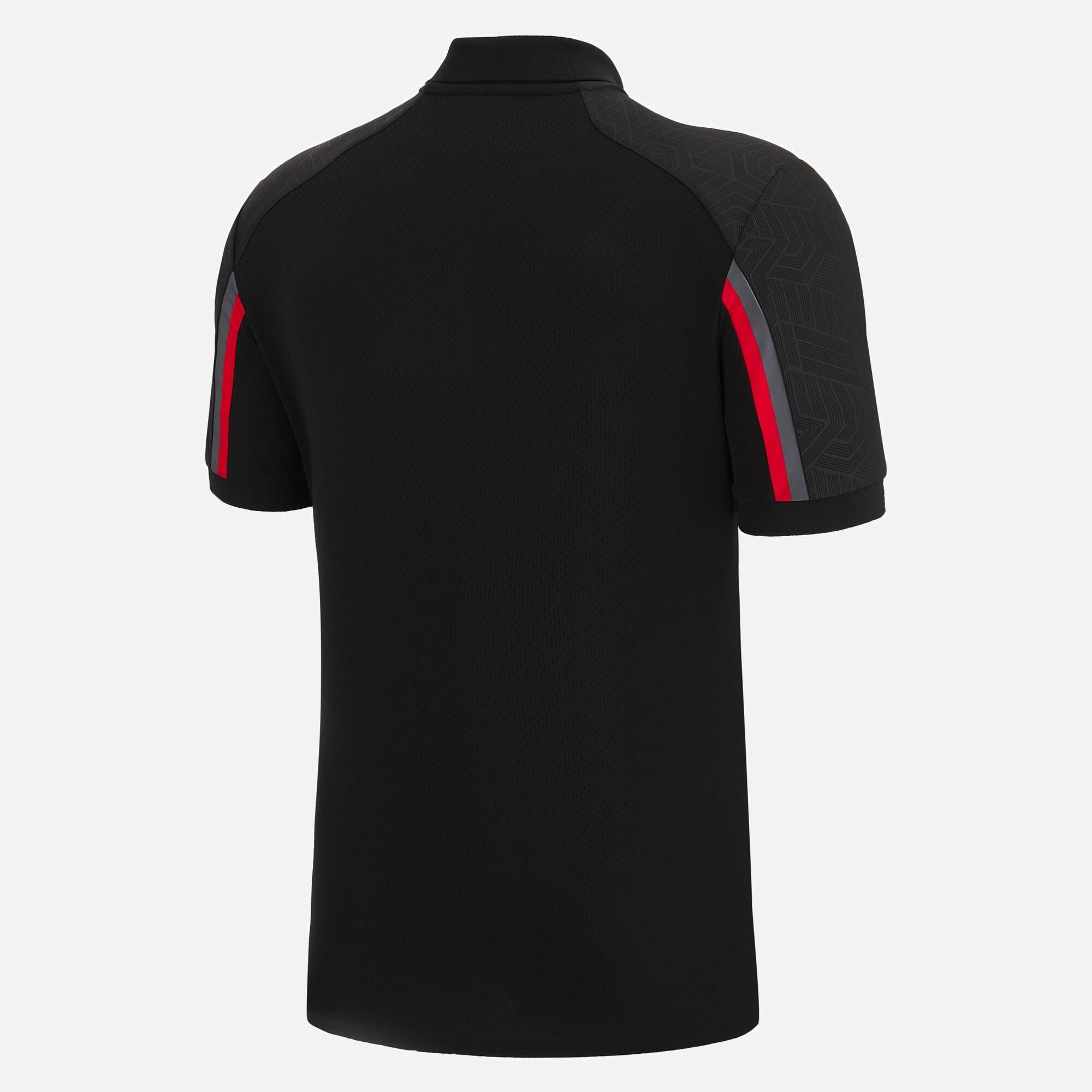 Wales WRU Mens Staff Tech Polo 2/4