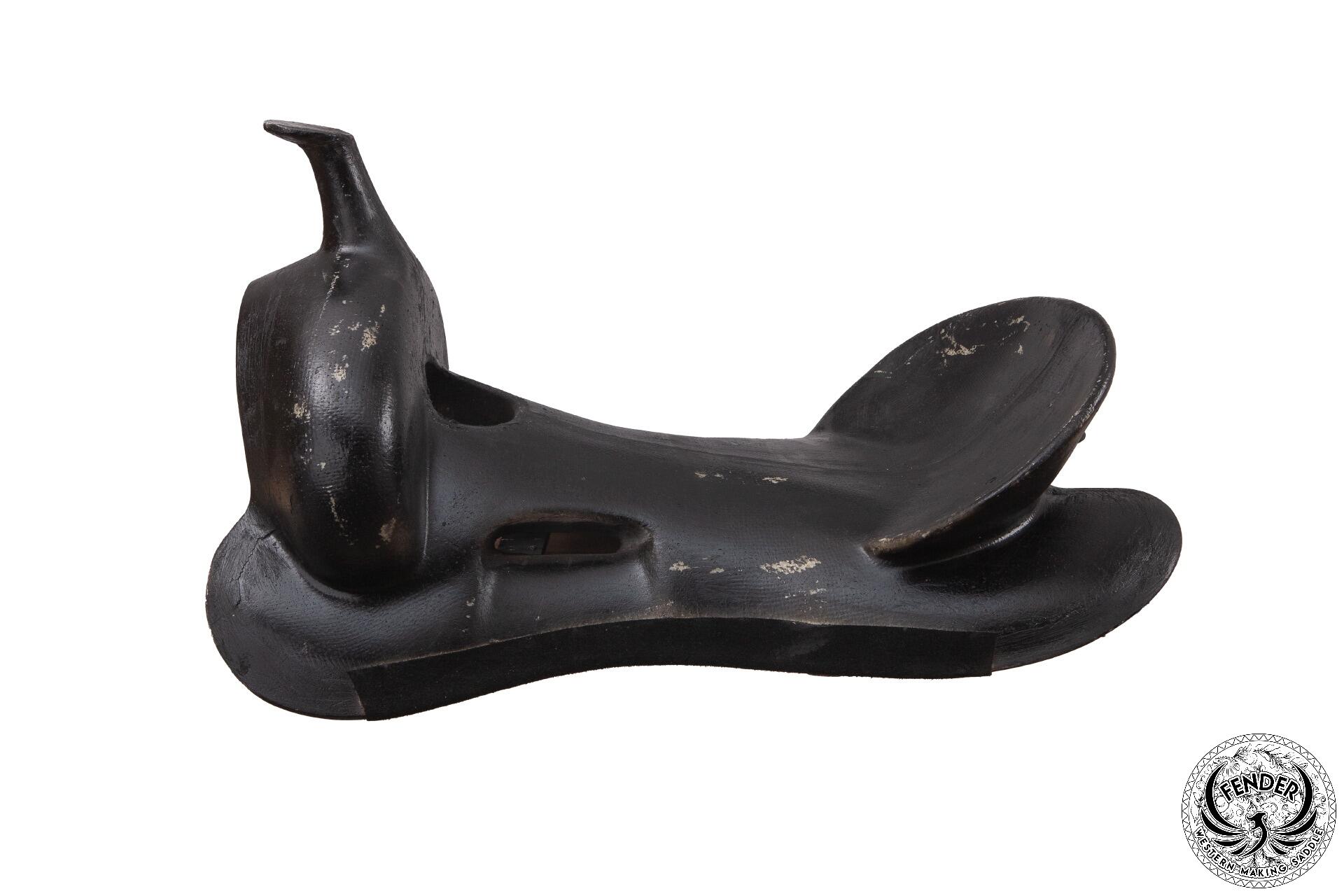Sella Western professionale Cowhorse Fender Saddle Usa 0768 7/7