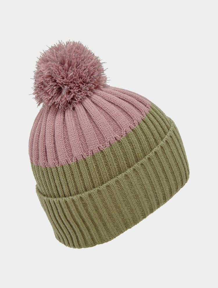 Ronhill Bobble Hat Pink 2/3