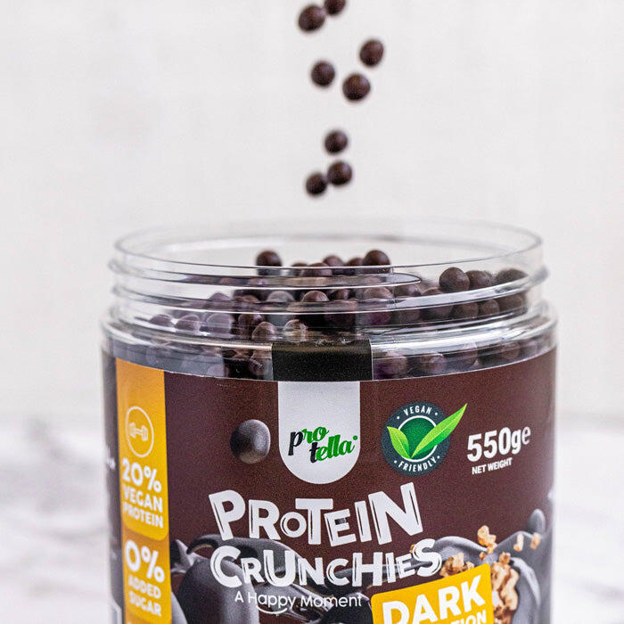 Protein Crunchies Dark Temptation 550g Protella