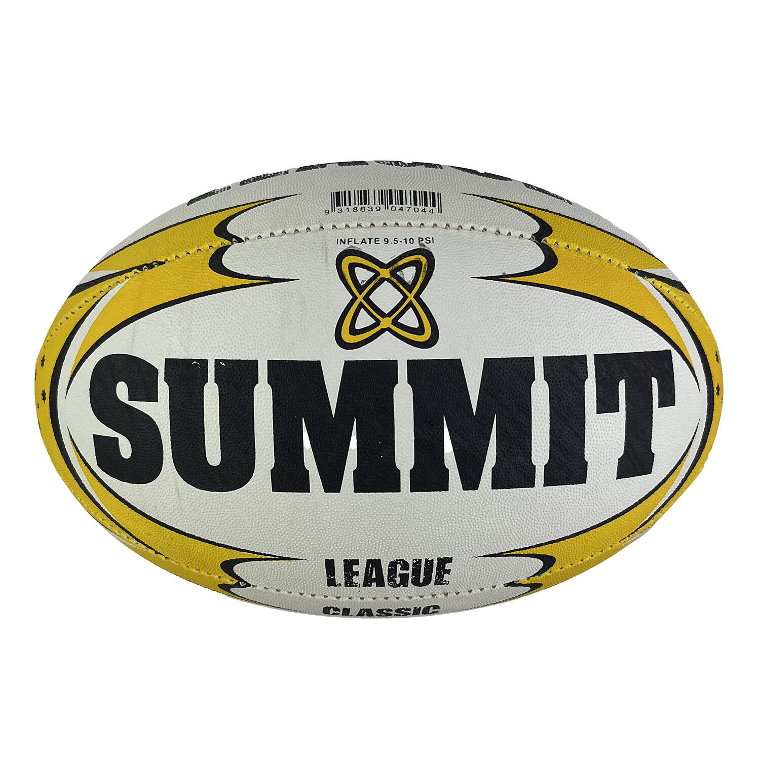 Summit Classic League Size 5 Training Ball  one size white/yellow 1/4
